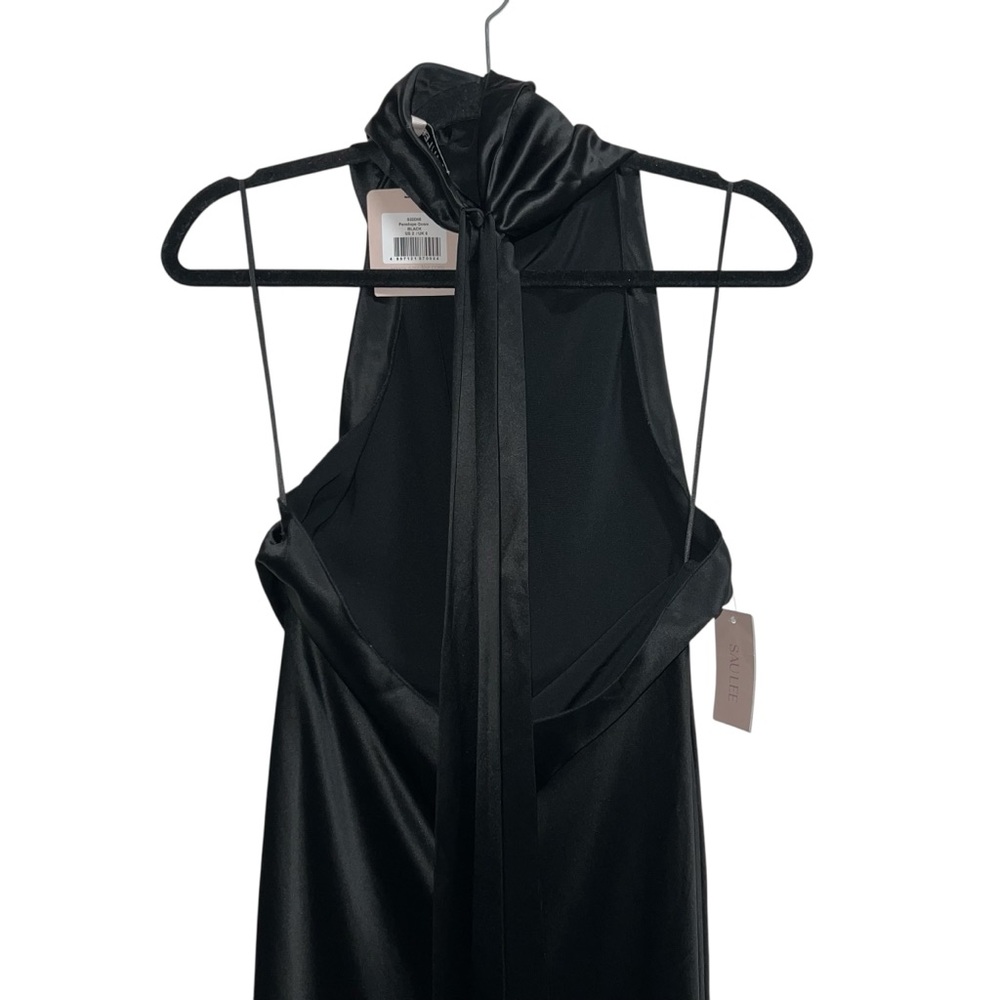 NEW NWT Sau Lee X Revolve Penelope Maxi Gown In Black - Picture 8 of 13